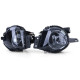 Osvetlenie Clear glass fog light H11 Black Smoke fits BMW 3 Series E90 E91 05-08 | race-shop.si