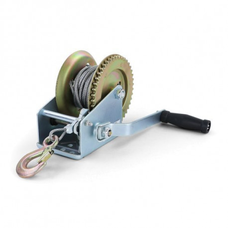 Povezovalni trakovi Professional winch hand winch with wire rope 800KG 10 meters | race-shop.si