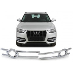 Maska/okvir meglenk, krom za Audi Q3 8U facelift od 14