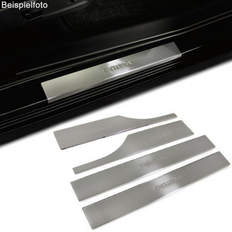 Body kit a vizuálne doplnky Zaščitni stranski pragovi iz nerjavečega jekla Exclusive za VW Caddy station wagon od 03 | race-shop.si