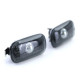 Osvetlenie Clear glass side indicators smoke black pair for Audi A3 8P A4 8E B7 A6 4F C6 | race-shop.si