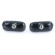 Osvetlenie Clear glass side indicators smoke black pair for Audi A3 8P A4 8E B7 A6 4F C6 | race-shop.si