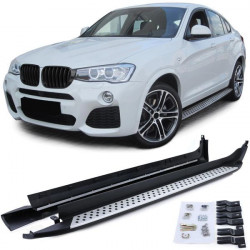 Aluminijasti stranski pragovi OE style z ABE za BMW X4 F26 14-18