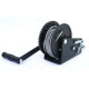 Povezovalni trakovi Professional winch hand winch black with wire rope 1500kg 10 meters | race-shop.si