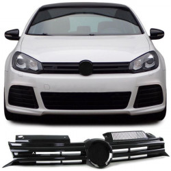 RACES maska hladilnika (Sport) za VW Golf 6 08-13, sijajno črna