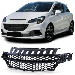 Maska hladilnika (rešetka) brez logotipa črna za Opel Corsa E od 14