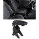 Naslon za roke Center console armrest Race with storage compartment foldable black carbon universal | race-shop.si