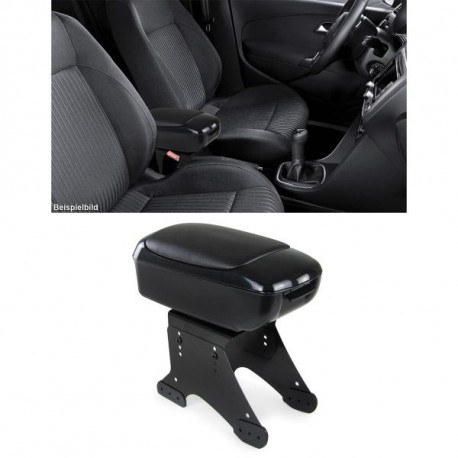 Armaturna plošča in podlaketnik za avto Center console armrest Exclusive with storage compartment foldable Black universal | race-shop.si