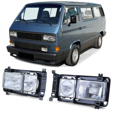 Osvetlenie Corner headlights rectangle double headlights right left for VW T3 79-92 | race-shop.si