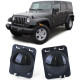 Osvetlenie LED Side Indicators Black Smoke Pair Fits Jeep Wrangler JK 07-17 | race-shop.si