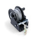 Povezovalni trakovi Professional winch hand winch black with wire rope 800KG 10 meters | race-shop.si