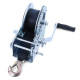 Povezovalni trakovi Cable winch hand winch silver with webbing 8 meters 1360 kg for car trailer trailer | race-shop.si