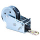 Povezovalni trakovi Cable winch hand winch silver with webbing 8 meters 1360 kg for car trailer trailer | race-shop.si