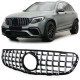 Body kit a vizuálne doplnky RACES maska hladilnika (Sport) za Mercedes GLC X253 Coupe C253 15-19, črni krom | race-shop.si