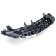 Body kit a vizuálne doplnky SPORT Maska hladilnika, black gloss krom za Mercedes M Class ML W164 05-08 | race-shop.si