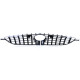 Body kit a vizuálne doplnky RACES maska hladilnika (Sport) za Mercedes ML W166 11-15, sijajno črna | race-shop.si
