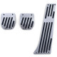 Pedali in dodatna oprema Alu pedals set for shift car suitable for BMW 3ER E30 E36 E46 E90 E91 E92 E93 | race-shop.si