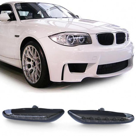 Osvetlenie LED Side Indicators Black Smoke pair suitable for BMW 1 Series E81 E87 E82 E88 04-12 | race-shop.si