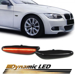 RACES LED stranski smerniki (SEQ) za BMW 3 Series E46 E90 E91 E92 E93, črna