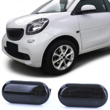 Osvetlenie Dynamic LED side indicators black for Smart Fortwo 453 Coupe Cabrio 14-18 | race-shop.si