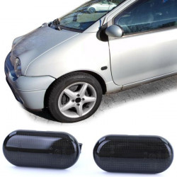Dynamic LED Side Indicators Black for Dacia Dokker Duster 1 Renault Twingo 1
