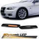 Osvetlenie RACES LED stranski smerniki (SEQ) za BMW E82 E88 E90 E91 E92 5 Series E60, črna | race-shop.si