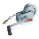 Povezovalni trakovi Professional winch hand winch with wire rope 1500 kg 10 meters silver | race-shop.si