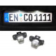Osvetlenie LED license plate light white 6000K for VW T4 IV Bus Transporter 90-03 | race-shop.si