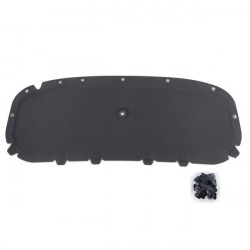 Hood insulation insulation mat with clips for VW Touran 5T from 15