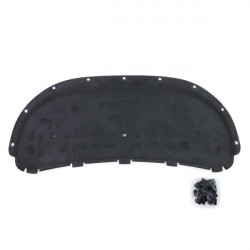 Hood insulation insulation mat with clips for Skoda Fabia 2 5J 06-14