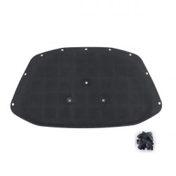 Insulation insulation mat hood with clips for Skoda Octavia II 1Z 04-13
