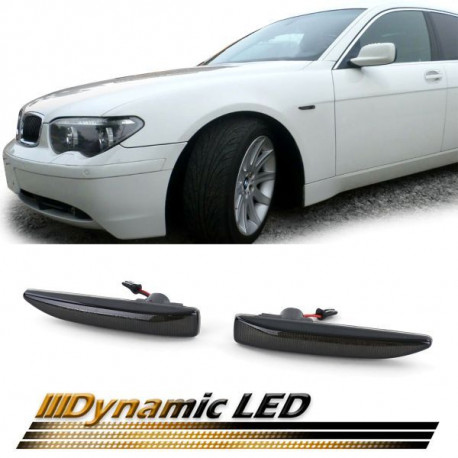 Osvetlenie Dynamic LED side indicators Black Smoke suitable for BMW 7 Series E65 E66 E67 01-09 | race-shop.si