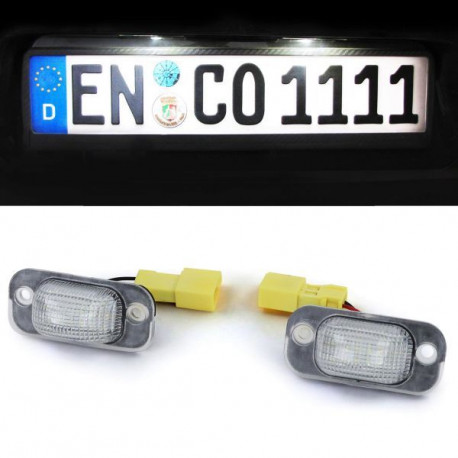 Osvetlenie LED license plate light white 6000K for VW Golf 2 83-92 Jetta 2 84-92 | race-shop.si