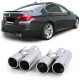 UNIVERZALNI TIP Exhaust tailpipes 4 pipe sport optics chrome suitable for BMW F10 F11 F12 F13 | race-shop.si
