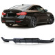 Body kit a vizuálne doplnky RACES zadnji difuzor (Performance) za 4 series BMW F32 F33 F36 (izpuh 2+0), sijoča | race-shop.si