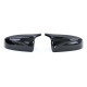 Ogledala Replacement mirror caps sport optics black gloss suitable for BMW X5 E70 X6 E71 | race-shop.si