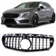 Body kit a vizuálne doplnky SPORT Maska hladilnika Black Glossy za Mercedes A Class W176 12-15 | race-shop.si