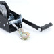 Povezovalni trakovi Professional winch hand winch black with wire rope 10 meters 900 kg | race-shop.si