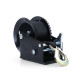 Povezovalni trakovi Professional winch hand winch black with webbing 600kg 8 meters | race-shop.si