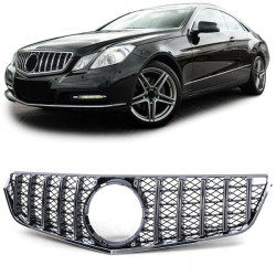 Sport grille black chrome for Mercedes E Coupe C207 Convertible A207 09-13