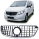 Body kit a vizuálne doplnky SPORT Maska hladilnika, black gloss krom za Mercedes Vito W447 od 14 | race-shop.si