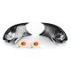 Osvetlenie Turn signal black smoke crystal optics suitable for BMW 3 Series E46 Coupe Convertible 98-01 | race-shop.si