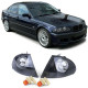 Osvetlenie Clear glass turn signals Black Smoke fit for BMW 3 Series E46 Sedan Touring 98-01 | race-shop.si