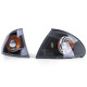 Osvetlenie Clear glass turn signals Black Smoke fit for BMW 3 Series E46 Sedan Touring 98-01 | race-shop.si