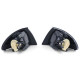 Osvetlenie Clear glass turn signals Black Smoke fit for BMW 3 Series E46 Sedan Touring 98-01 | race-shop.si