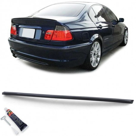 Body kit a vizuálne doplnky Zadnji lip spojler z ABE, black gloss za BMW 3 series E46 sedan 98-05 | race-shop.si