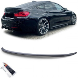 Zadnji lip spojlerja, black gloss za BMW 4 Series F36 Gran Coupe od 14