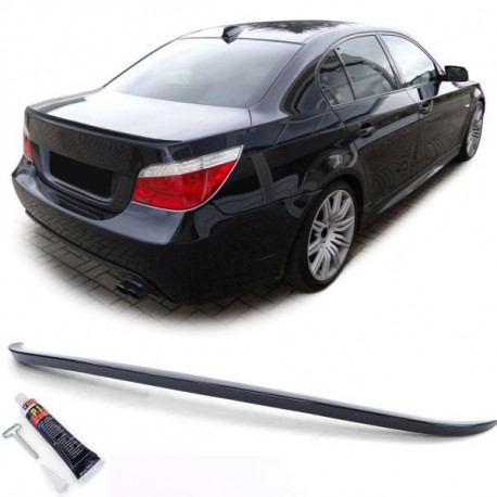 Body kit a vizuálne doplnky Zadnji lip spojlerja, black gloss z ABE za BMW 5 Series E60 Sedan 03-10 | race-shop.si