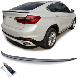 Zadnji lip spojlerja, black gloss z ABE za BMW X6 F16 14-19