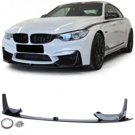 Body kit a vizuálne doplnky Sprednji lip spojler Performance black gloss za BMW M3 F80 M4 F82 F83 | race-shop.si